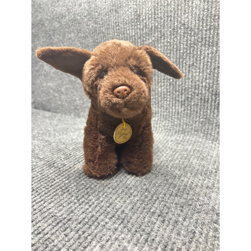 Aurora World Miyoni Tots Chocolate Labrador Puppy Plush Brown Dog Stuffed Animal